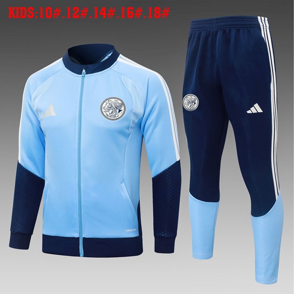 Enfant Survetement Ajax 2026-27 Bleu 2